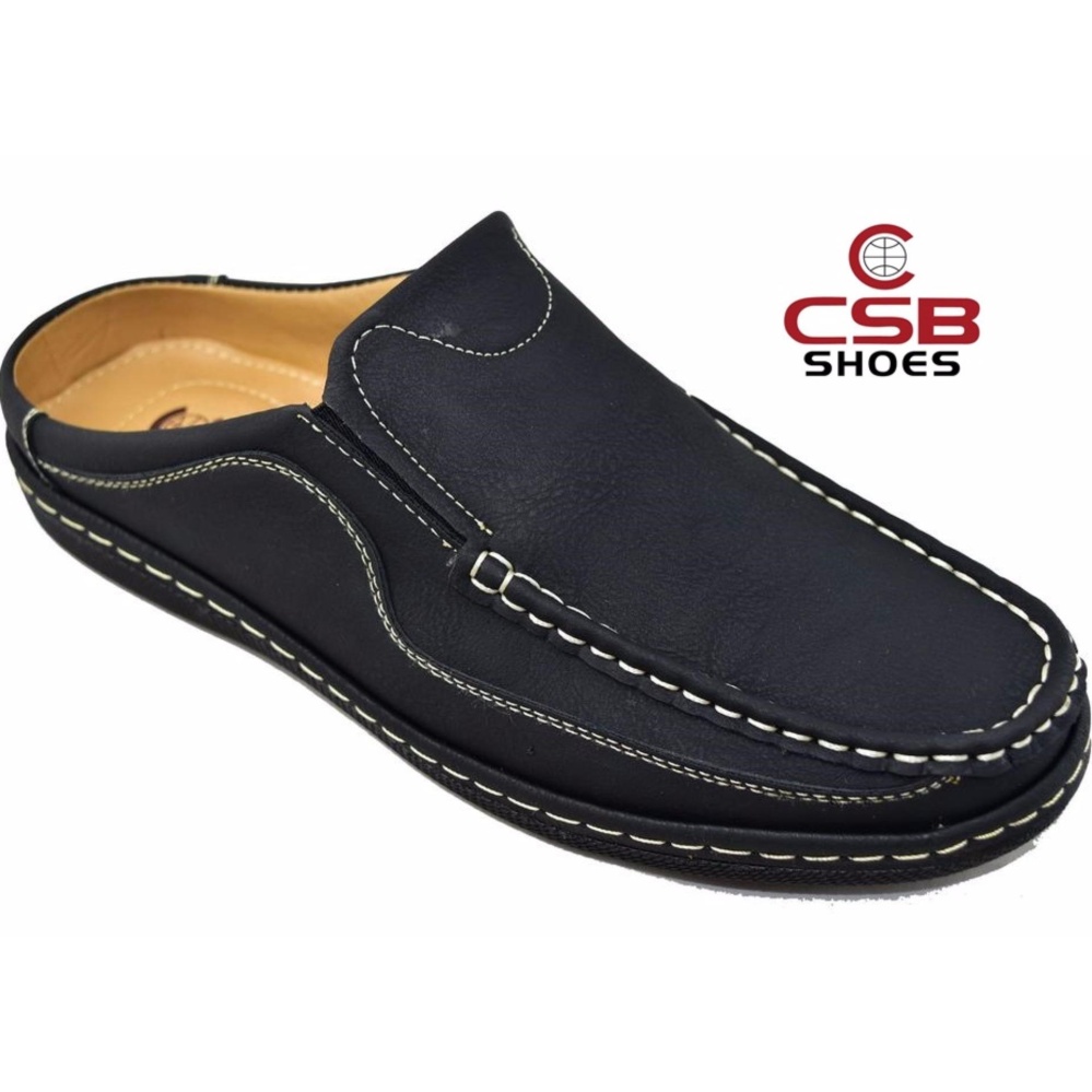 CSB รองเท้าหนังผู้ชาย CSB รุ่น CM444(สีน้ำตาล)