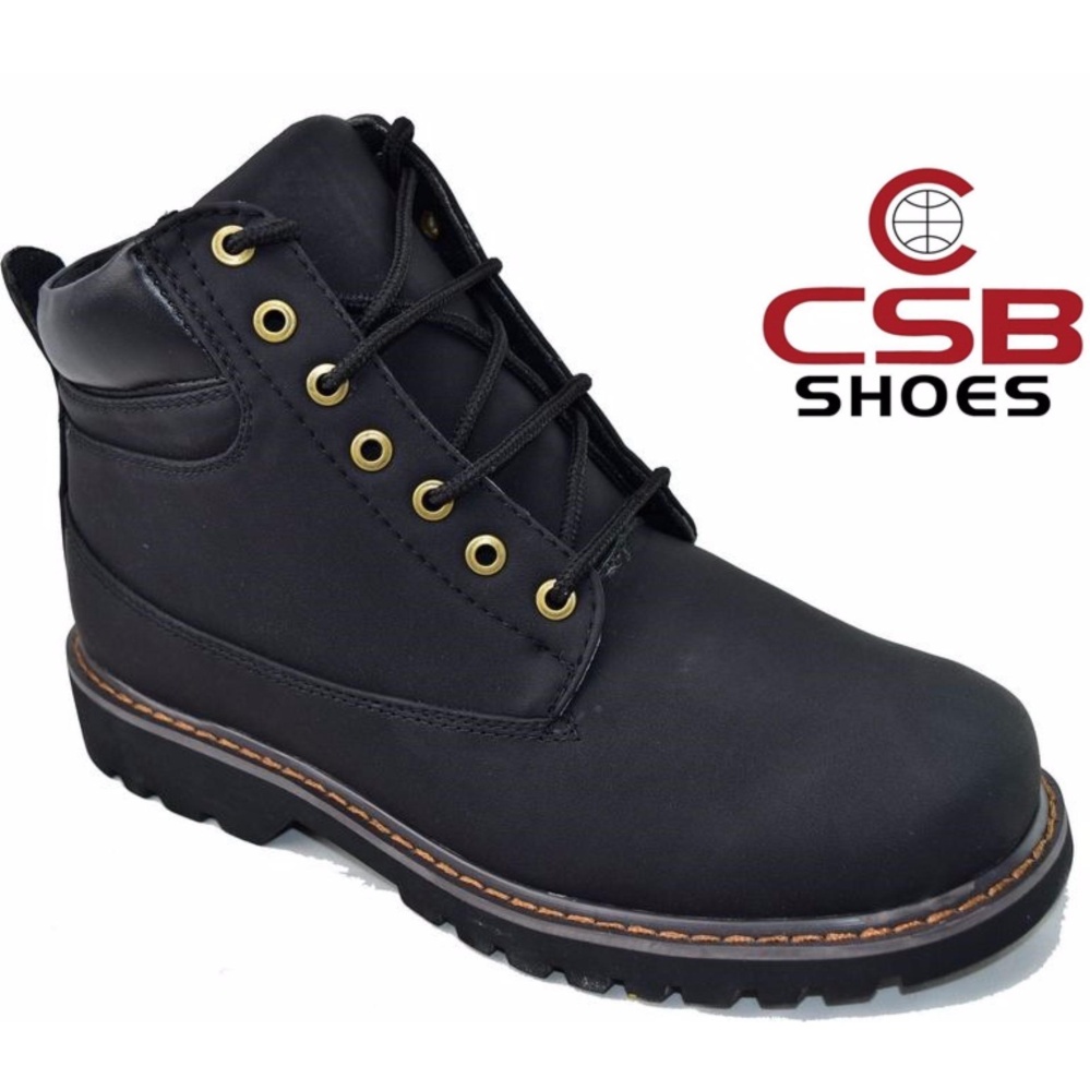 CSB รองเท้าหนังหุ้มข้อ ผู้ชาย CSB รุ่น CM912 (สีน้ำตาล)