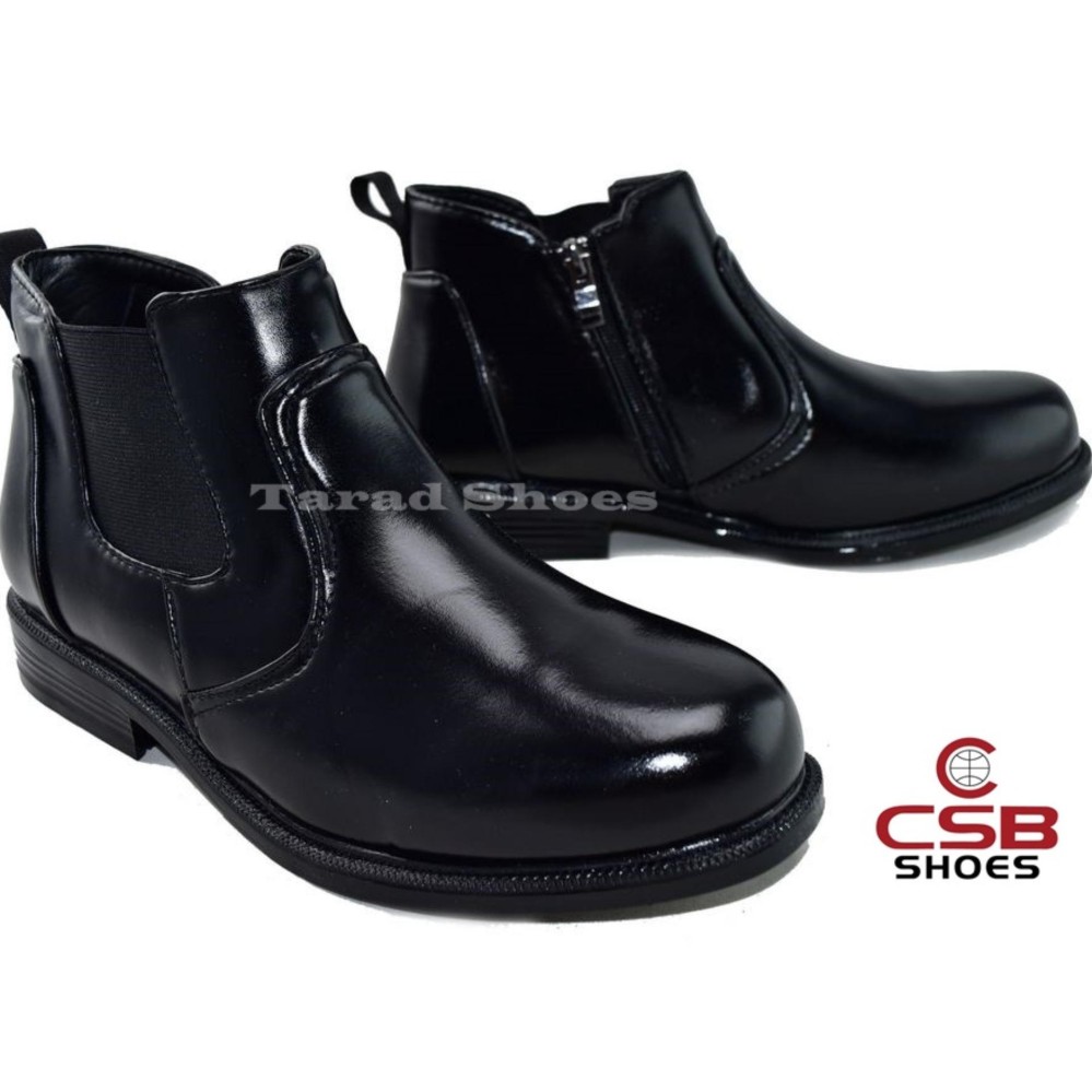 CSB รองเท้าหนังผู้ชายหุ้มข้อ CSB รุ่น CM983 (สีดำ) CSB รองเท้าหนังผู้ชายหุ้มข้อ CSB รุ่น CM983 (สีดำ)