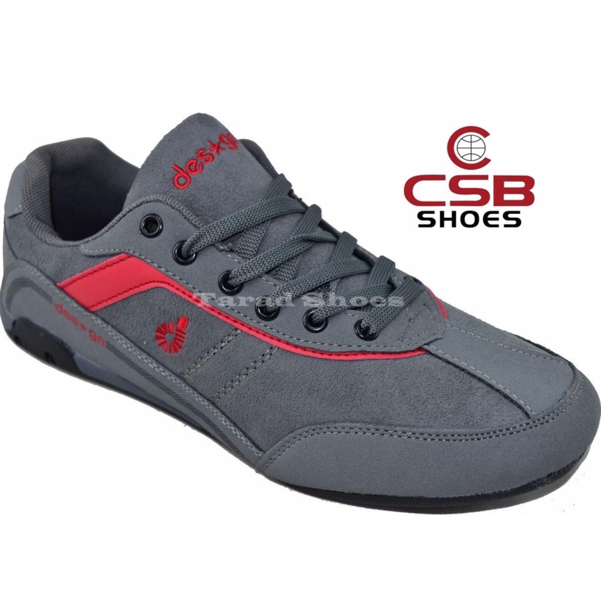 CSB รองเท้าผ้าใบผู้ชาย CSB Design รุ่น SL90066(สีดำ) CSB รองเท้าผ้าใบผู้ชาย CSB Design รุ่น SL90066(สีดำ)