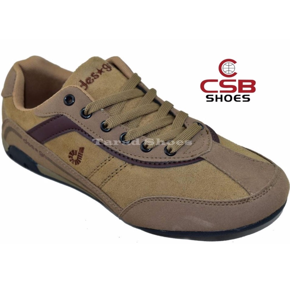 CSB รองเท้าผ้าใบผู้ชาย CSB Design รุ่น SL90066(สีดำ)
