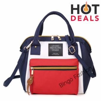 Dream FashionJapan Women Bag Backpack กระเป๋าเป้สะพายหลัง - White/Red Dream FashionJapan Women Bag Backpack กระเป๋าเป้สะพายหลัง - White/Red