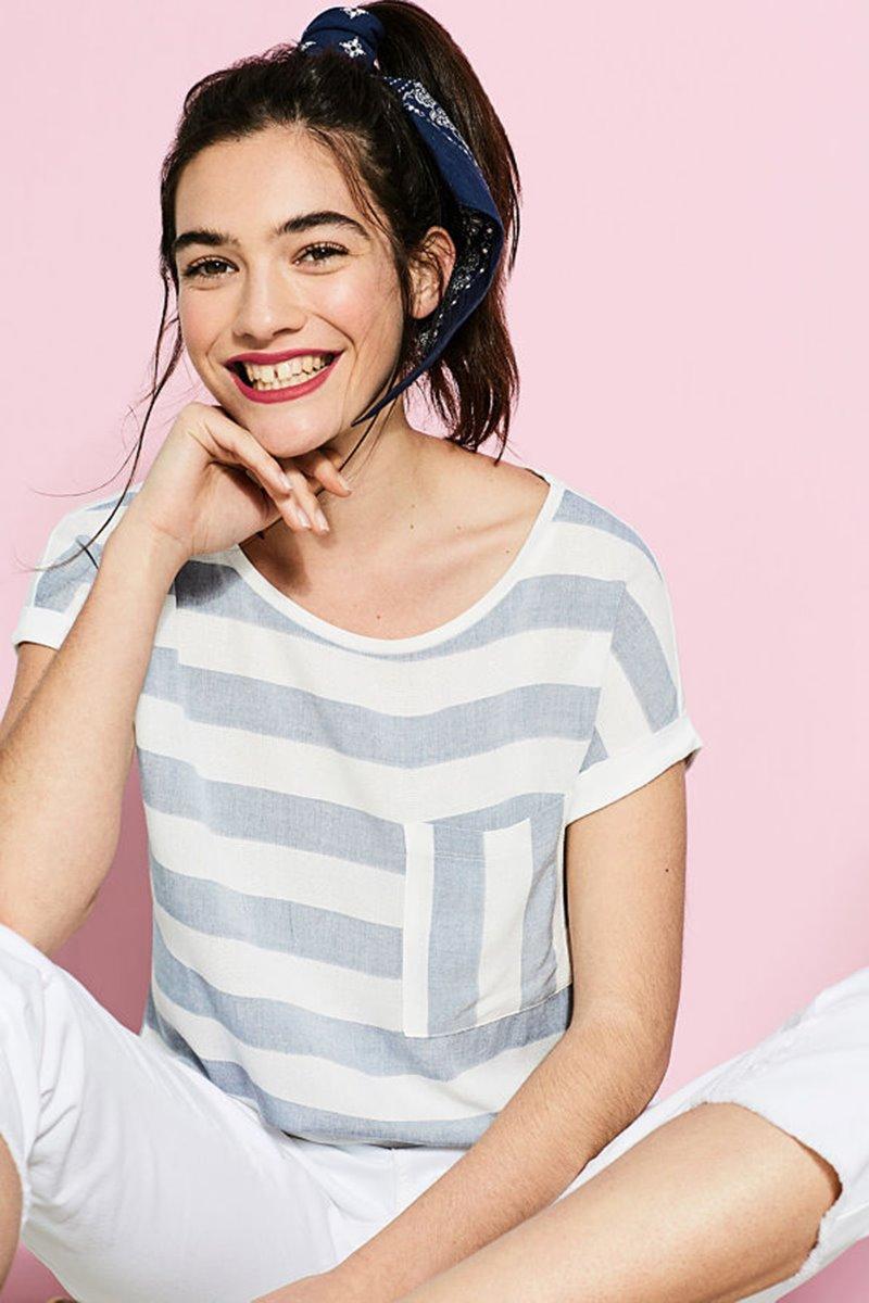 ESPRIT เสื้อยืด ผู้หญิง รหัส 077CC1K013