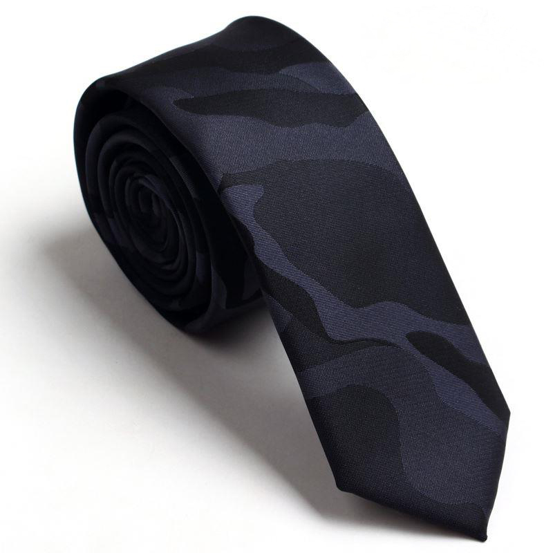 EVANHOME คุณภาพสูงใหม่ 2016 แฟชั่น Silk TIES สำหรับผู้ชาย 5 เซนติเมตร Slim ไทไทผู้ชาย Casual เนคไทธุรกิจนักออกแบบแบรนด์กล่องของขวัญเน็กไท (สีดำ)