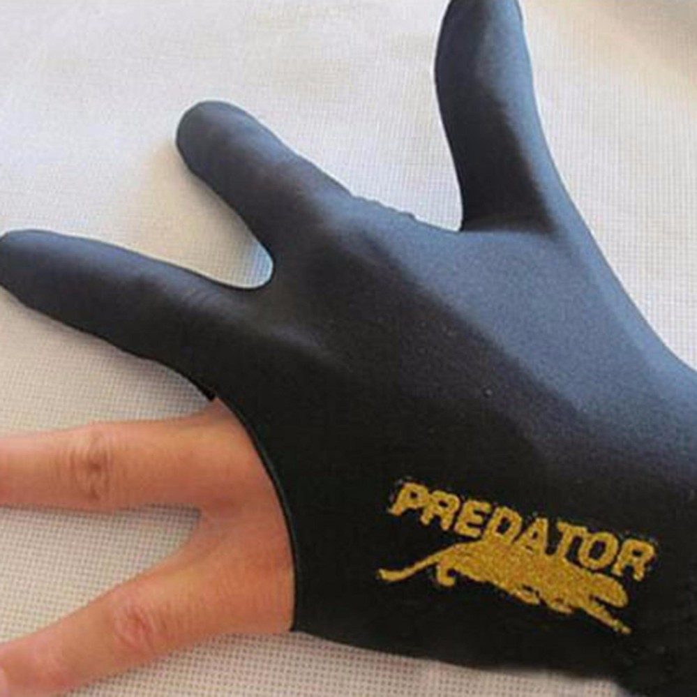 Fancyqube สนุ๊กเกอร์บิลเลียดคิวถุงมือมือซ้ายมือ Three Finger ACCESSORY Black - INTL Fancyqube สนุ๊กเกอร์บิลเลียดคิวถุงมือมือซ้ายมือ Three Finger ACCESSORY Black - INTL