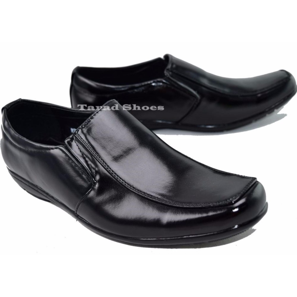 รองเท้าคัทชูชาย Fashion รุ่น MJ268 (สีดำ)