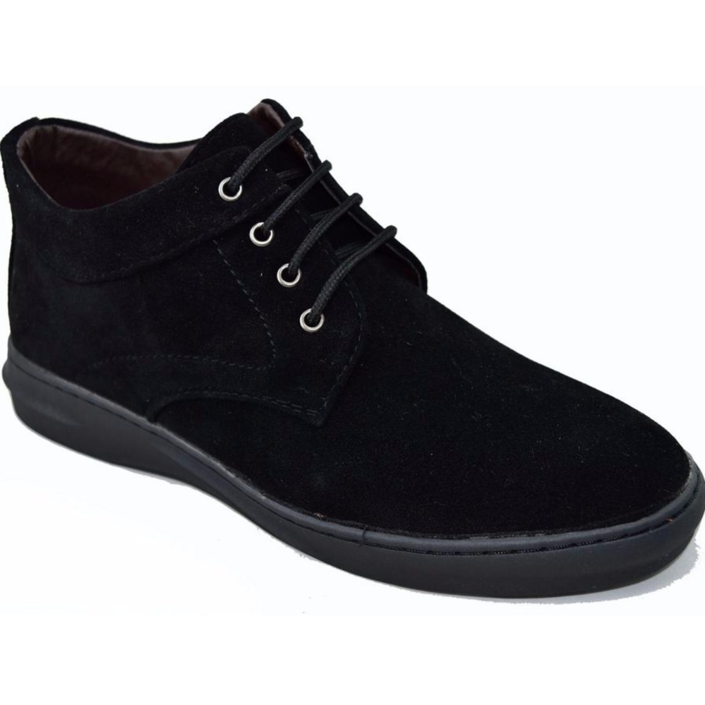 FASHION รองเท้าหนังผู้ชายหุ้มข้อ รุ่น MM931 (Black) FASHION รองเท้าหนังผู้ชายหุ้มข้อ รุ่น MM931 (Black)