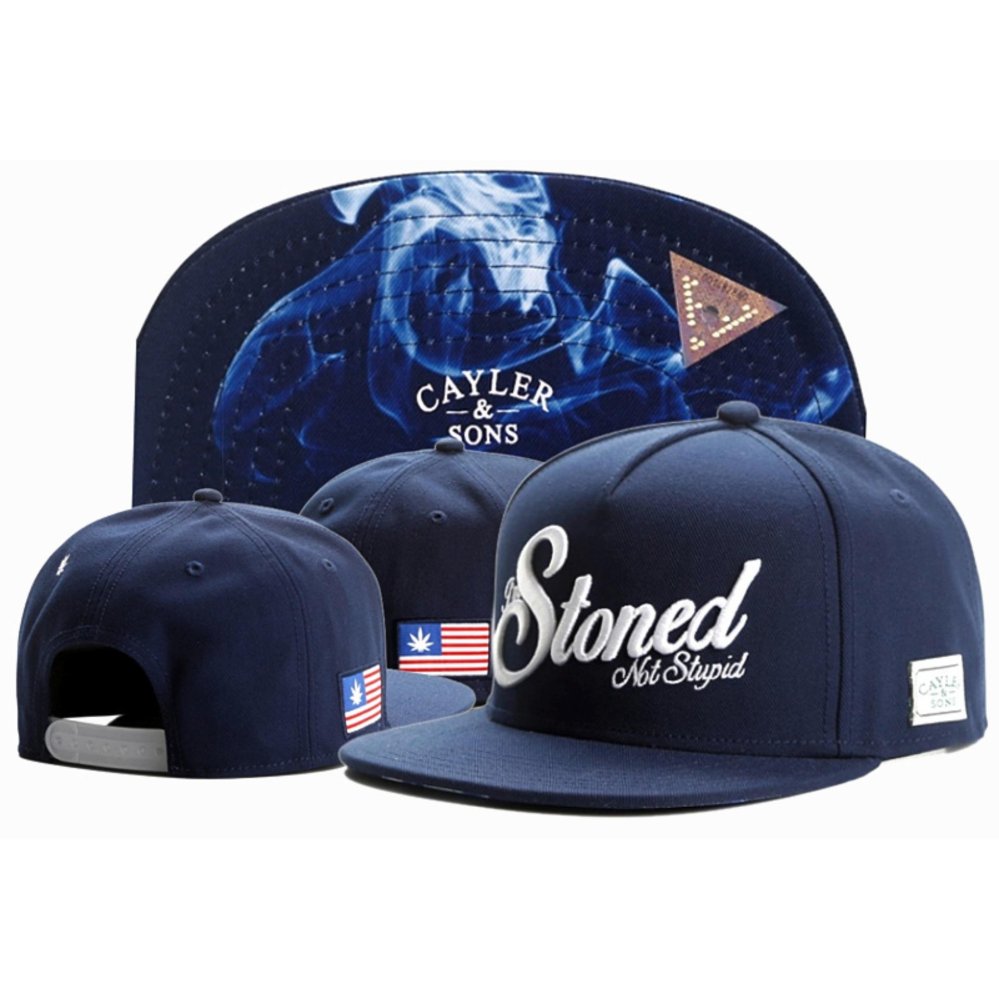 Hip Hop Snapback Cap CAYLER & SON - Stoned Hip Hop Snapback Cap CAYLER & SON - Stoned