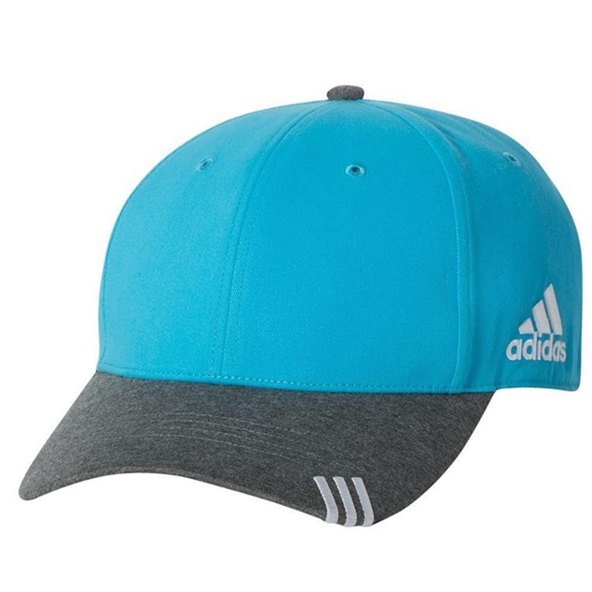 หมวก adidas ของแท้ แบบปรับขนาดได้ สีดำ/ปีกเทา หมวก adidas ของแท้ แบบปรับขนาดได้ สีดำ/ปีกเทา