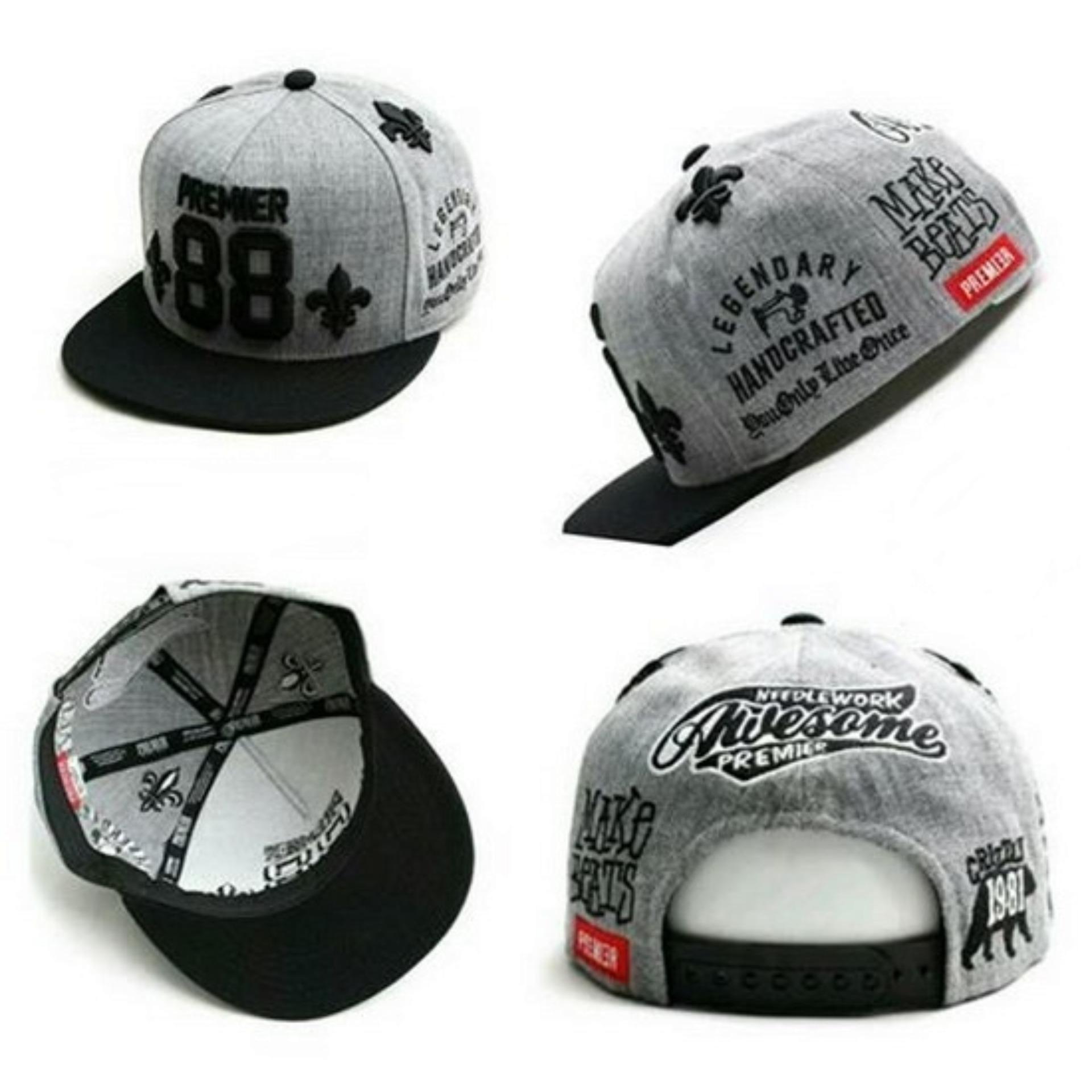 หมวกแก๊ป 88 PREMIER (เทา) หมวกแก๊ป 88 PREMIER (เทา)