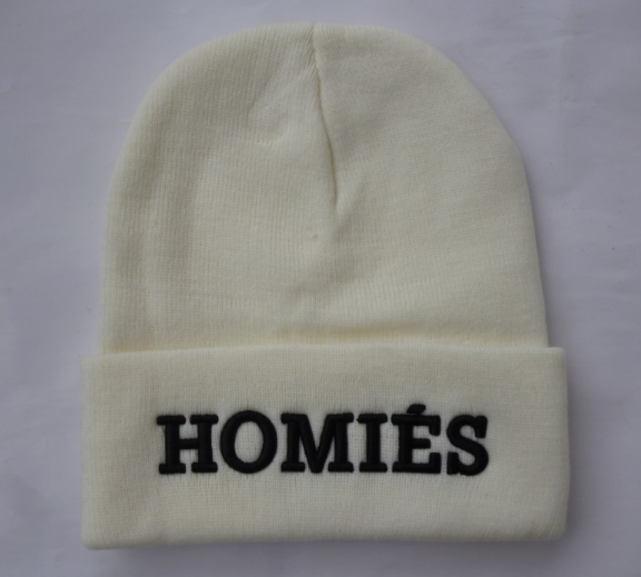 หมวกไหมพรม HOMIES (ดำ)