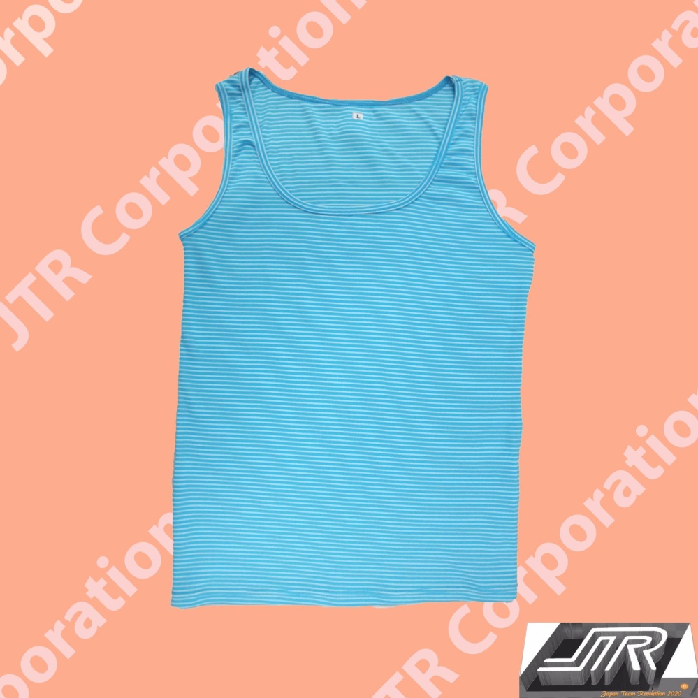 JTR เสื้อกล้าม สำหรับ ผู้หญิง สีชมพูอ่อน ลายขวาง 86107A-LIGHT PINK JTR เสื้อกล้าม สำหรับ ผู้หญิง สีชมพูอ่อน ลายขวาง 86107A-LIGHT PINK