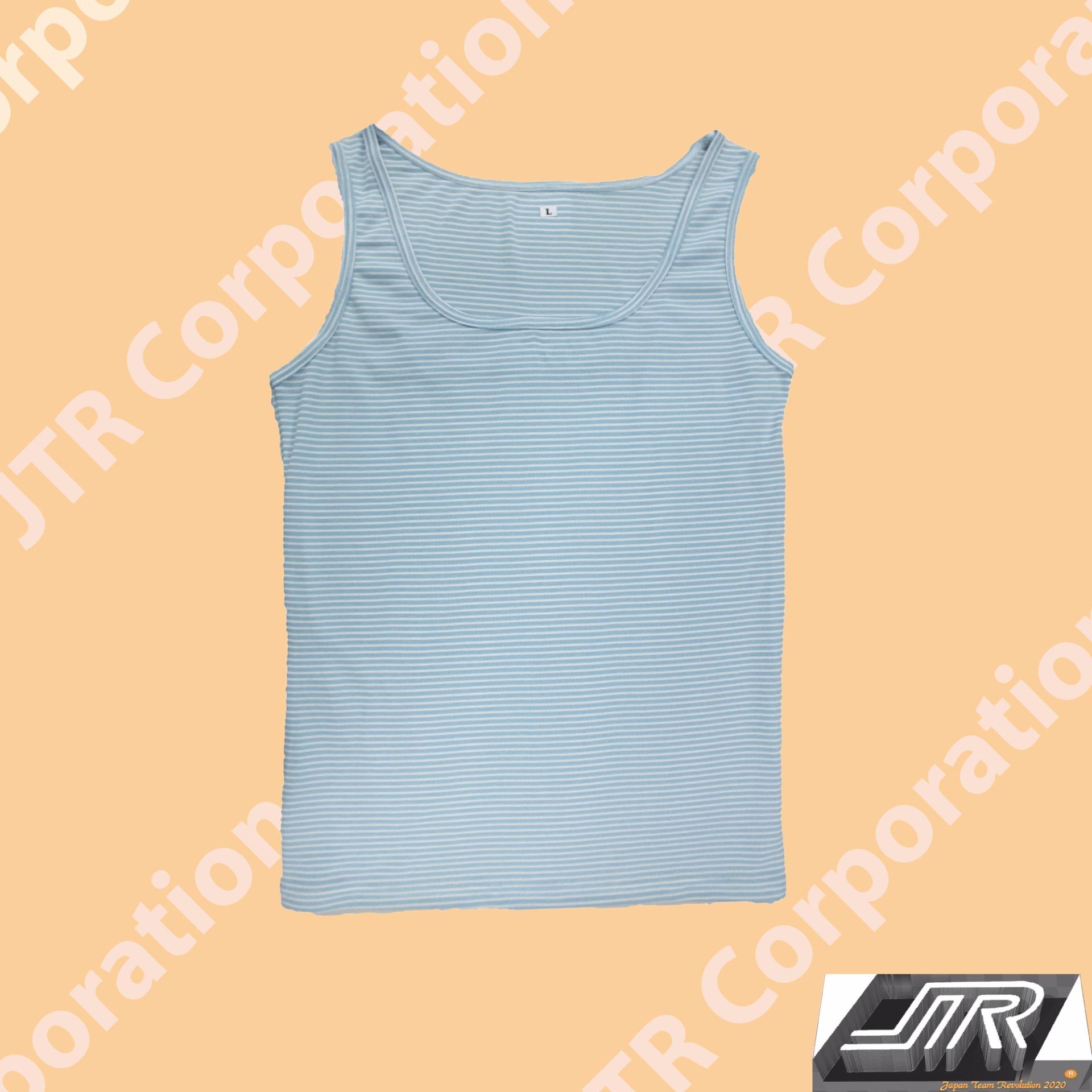 JTR เสื้อกล้าม สำหรับ ผู้หญิง สีชมพูอ่อน ลายขวาง 86107A-LIGHT PINK JTR เสื้อกล้าม สำหรับ ผู้หญิง สีชมพูอ่อน ลายขวาง 86107A-LIGHT PINK
