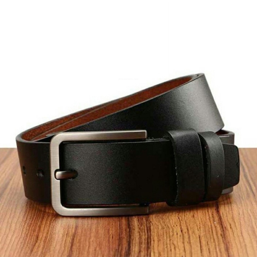 Korean เข็มขัดผู้ชาย หนัง size-M รุ่น BR012-2-M (สีดำ) Korean เข็มขัดผู้ชาย หนัง size-M รุ่น BR012-2-M (สีดำ)
