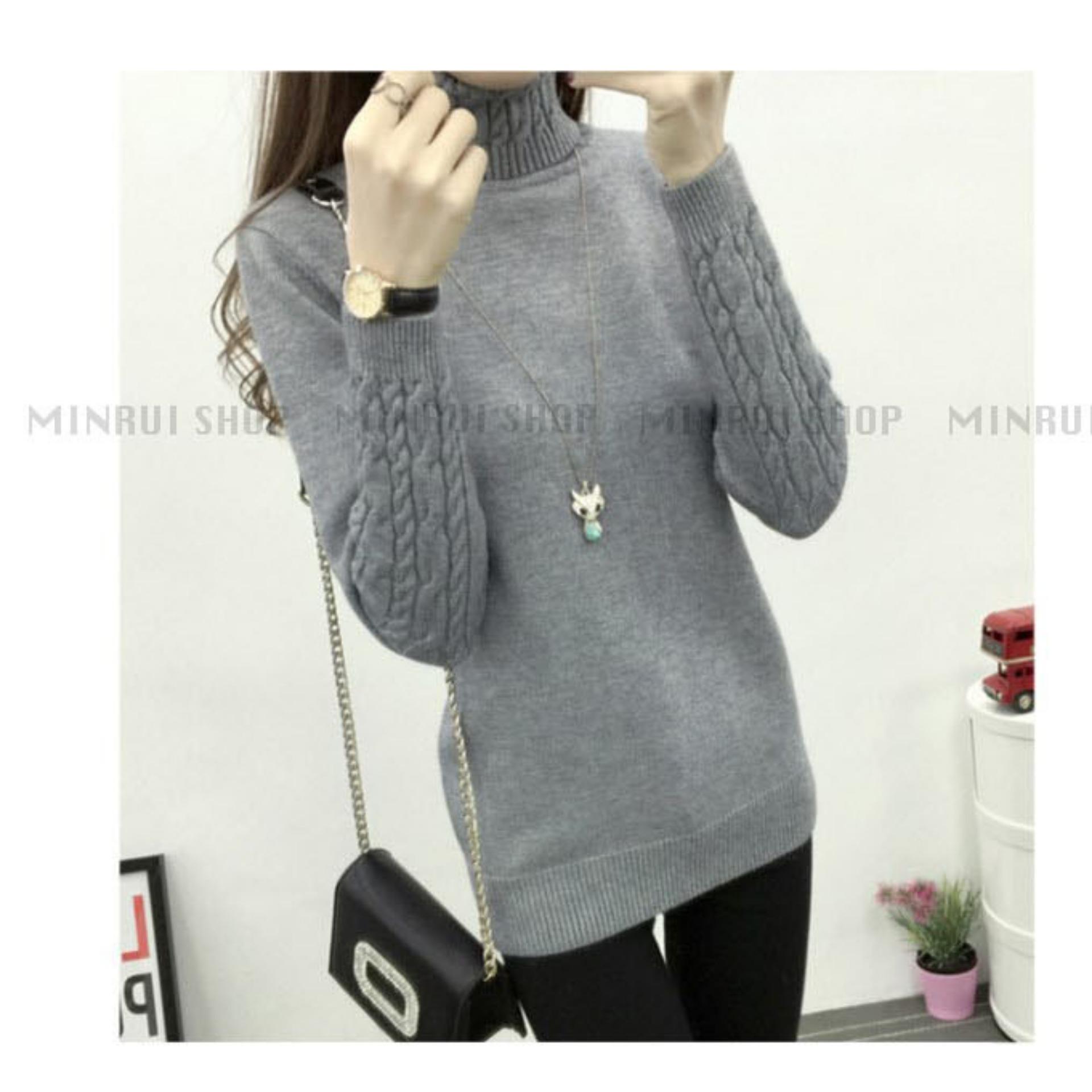 เสื้อไหมพรมคอเต่า L54 เสื้อไหมพรมคอเต่า L54
