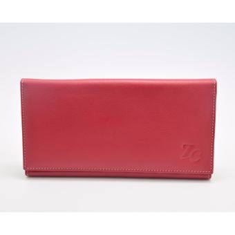 LEATHER LOVER กระเป๋าธนบัตรทรงยาว 23PI สีชมพู LEATHER LOVER กระเป๋าธนบัตรทรงยาว 23PI สีชมพู