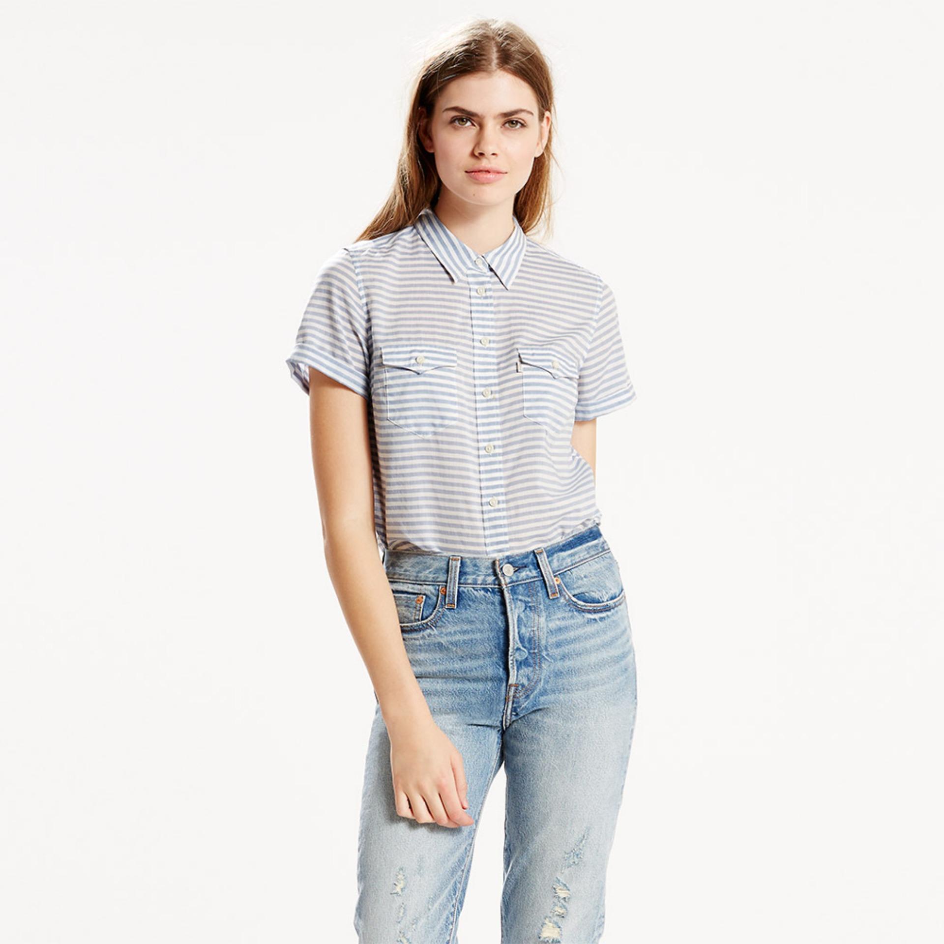 เสื้อเชิ้ต Levi's® Tailored Short Sleeve Western