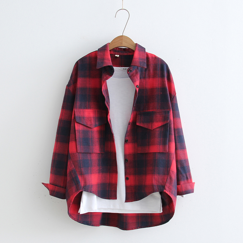 เสื้อสำหรับฤดูใบไม้ผลิและฤดูใบไม้ร่วงใหม่ตาข่ายขนาดใหญ่เสื้อเชิ้ตหญิงแขนยาวหลวม BF เสื้อผ้าแฟชั่น เฟรชชี่เข้าได้หลายชุดสไตล์เกาหลีไซส์พิเศษไซส์ใหญ่พิเศษเสื้อเชิ้ตเสื้อกันหนาวน้ำ เสื้อสำหรับฤดูใบไม้ผลิและฤดูใบไม้ร่วงใหม่ตาข่ายขนาดใหญ่เสื้อเชิ้ตหญิงแขนยาวหลวม BF เสื้อผ้าแฟชั่น เฟรชชี่เข้าได้หลายชุดสไตล์เกาหลีไซส์พิเศษไซส์ใหญ่พิเศษเสื้อเชิ้ตเสื้อกันหนาวน้ำ