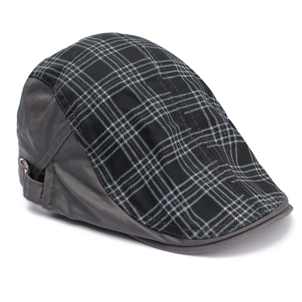 ผู้ชายผู้หญิงตุ่นปากเป็ดขับรถแฟลตไม้เลื้อยกอล์ฟ Beret หมวกแหลมหมวกกีฬาคนขับรถแท็กซี่หมวกกองทัพเรือ - นานาชาติ