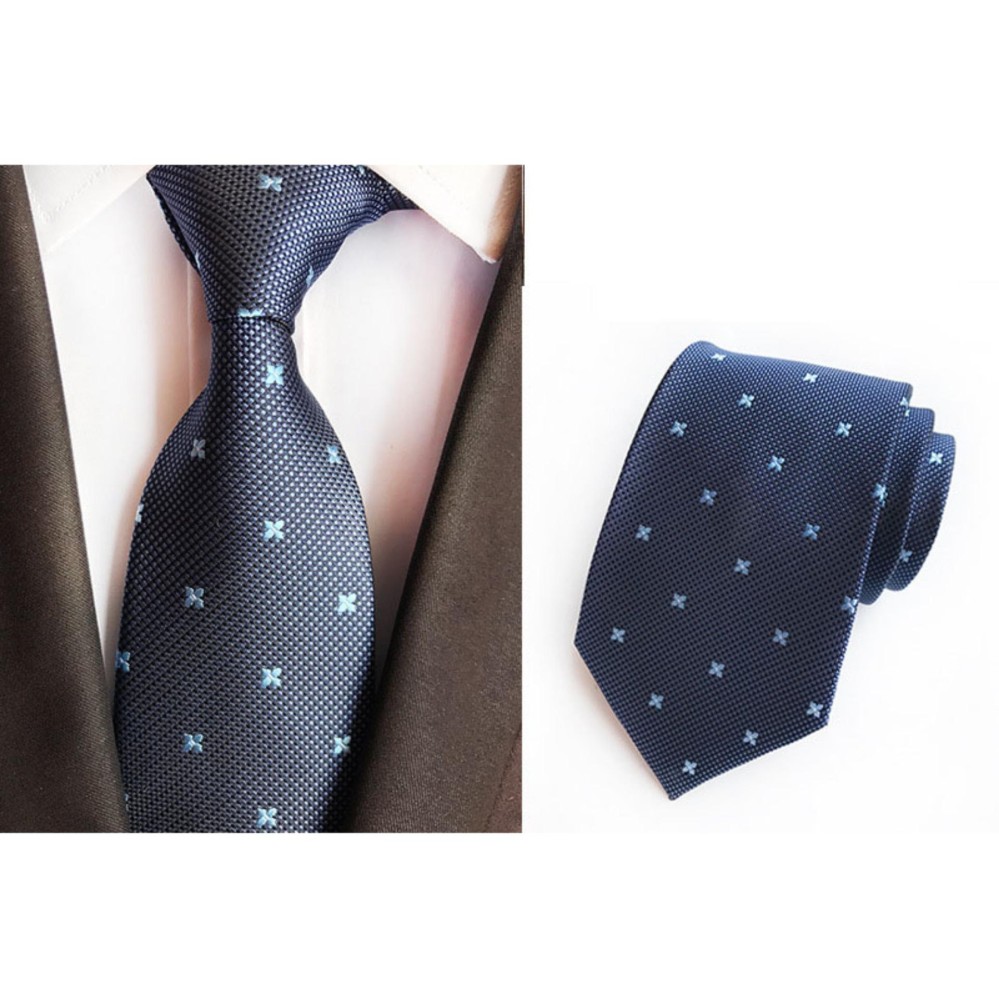 ผู้ชายเน็คไทเนคไทผ้าไหม Jacquard ทอลายผูกคอสำหรับผู้ชายอย่างเป็นทางการธุรกิจงานแต่งงาน - นานาชาติ