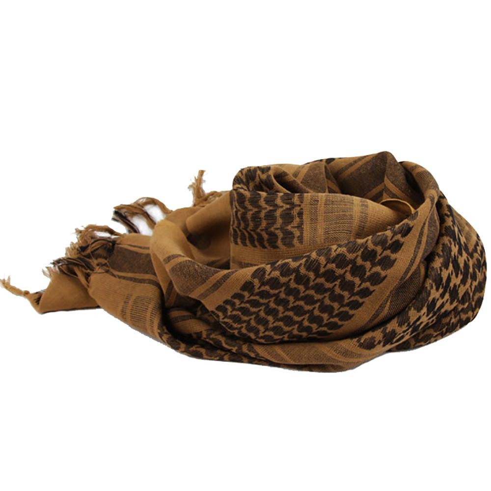 ทหารชายผ้าพันคออาหรับเกี่ยวกับยุทธวิธีทะเลทรายกองทัพ KeffIyeh ผ้าพันคอผ้าคลุมไหล่ KH-นานาชาติ