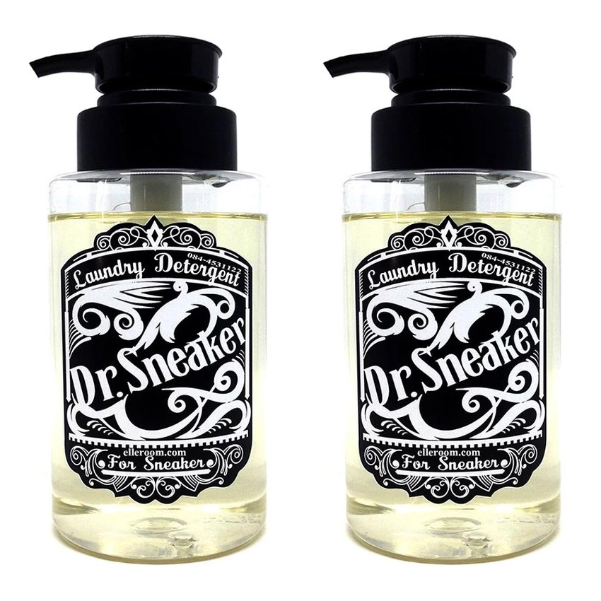 น้ำยาซักรองเท้า Dr.Sneaker 2 ขวด น้ำยาซักรองเท้า Dr.Sneaker 2 ขวด