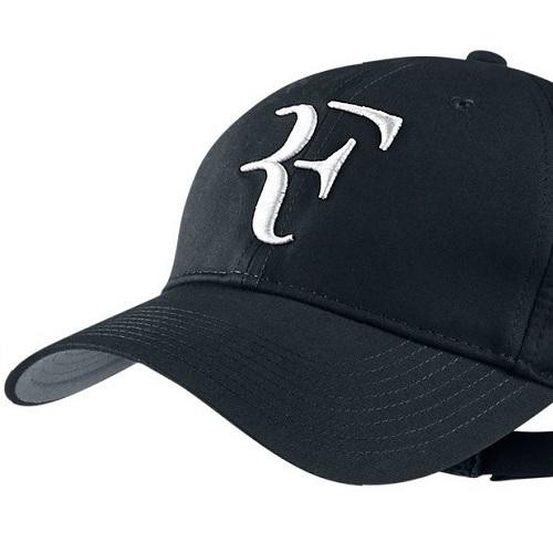 สไตล์ใหม่จำกัดรุ่นใหม่ล่าสุดชายและหญิง Roger Federer หมวก/หมวกเทนนิสหมวก (สีดำ) - นานาชาติ