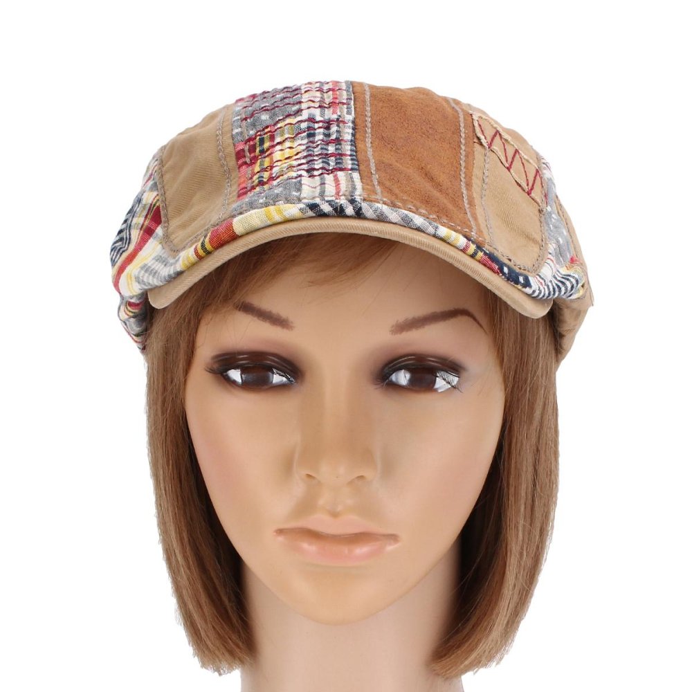 ใหม่อินเทรนด์ผู้ชาย Newsboy คนขับรถแท็กซี่ Gatsby แบนหมวกฝ้าย Beret งานเย็บปะผ้าหมวก - นานาชาติ ใหม่อินเทรนด์ผู้ชาย Newsboy คนขับรถแท็กซี่ Gatsby แบนหมวกฝ้าย Beret งานเย็บปะผ้าหมวก - นานาชาติ