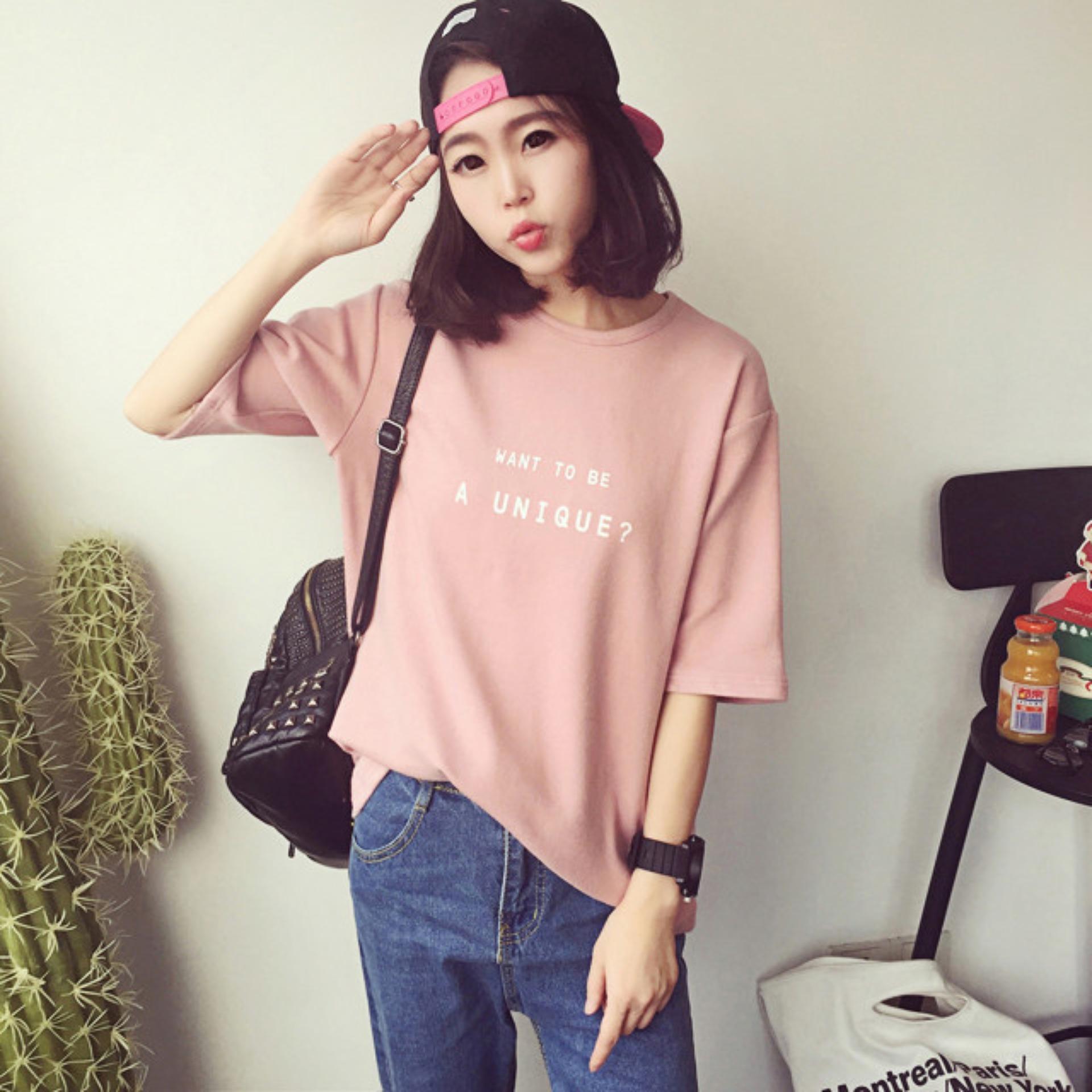 เสื้อยืด Oversize สไตล์เกาหลี เสื้อยืด Oversize สไตล์เกาหลี