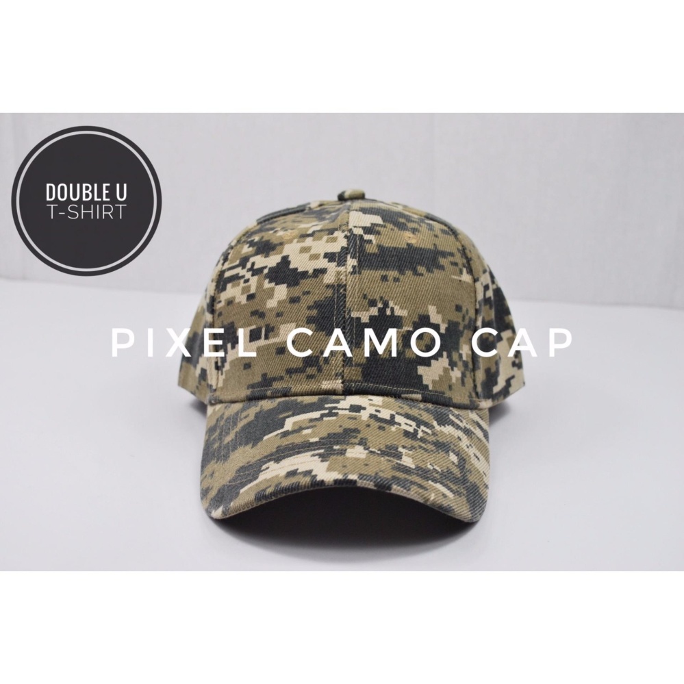 หมวกแก๊ปลายทหาร ( PIXEL CAMO CAP ) หมวกแก๊ปลายทหาร ( PIXEL CAMO CAP )