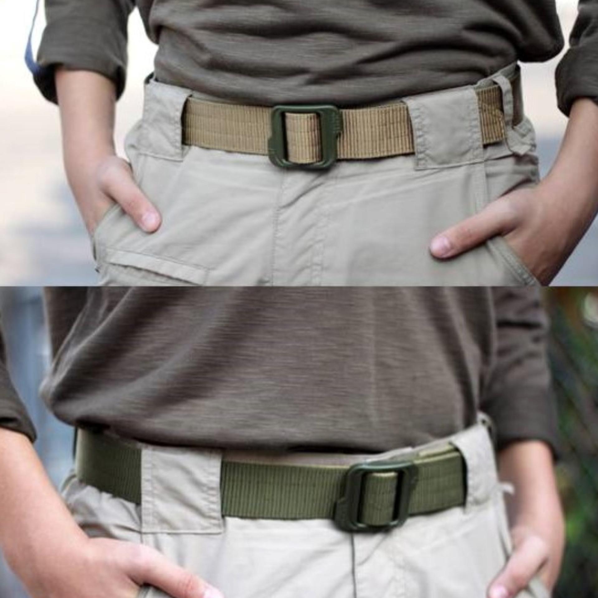 เข็มขัด เข็มขัดผ้า เข็มขัดสองด้าน SECTOR SEVEN Tactical Operator Belt , สีเบจ-สีเขียว เข็มขัด เข็มขัดผ้า เข็มขัดสองด้าน SECTOR SEVEN Tactical Operator Belt , สีเบจ-สีเขียว