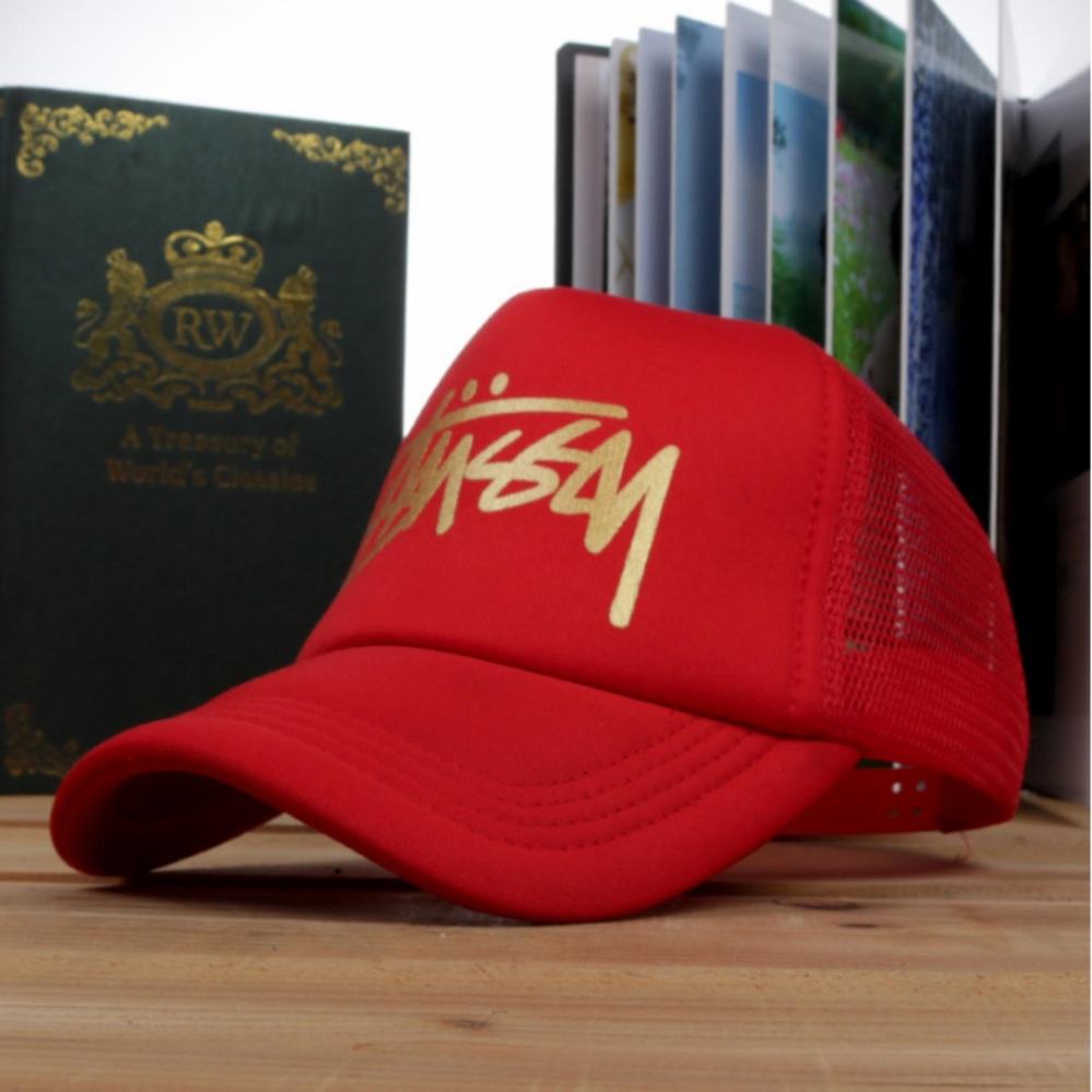 หมวกตาข่าย STUSSY น้ำเงิน