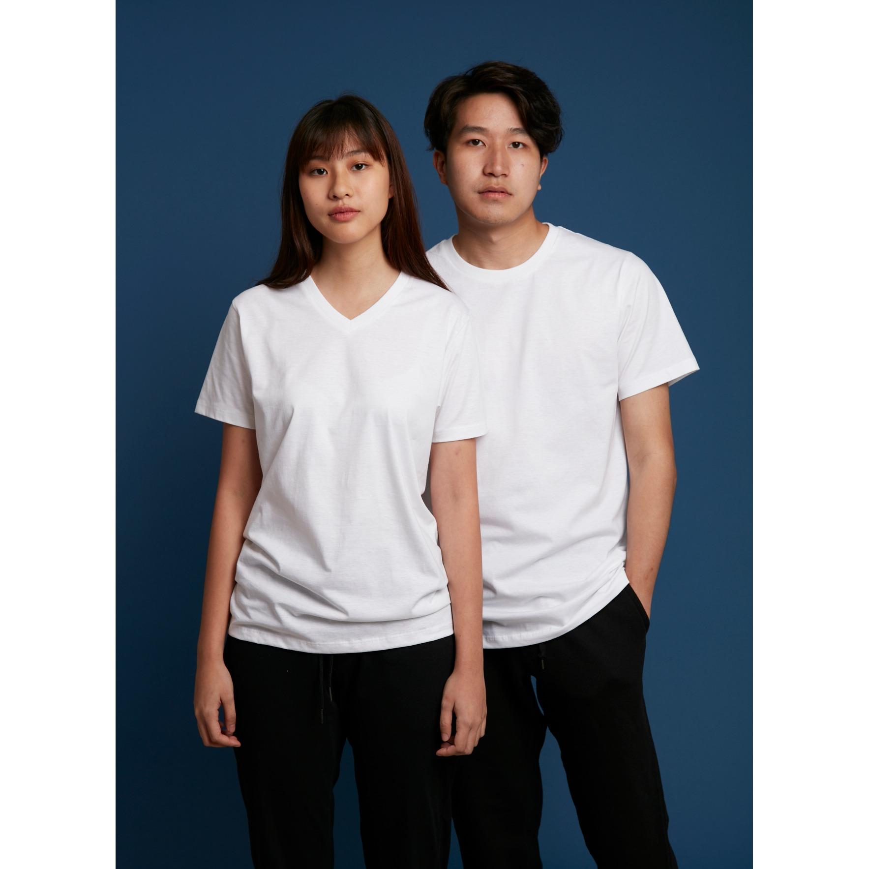 เสื้อยืดสีพื้น คอกลม Superbirds - ขาว เสื้อยืดสีพื้น คอกลม Superbirds - ขาว
