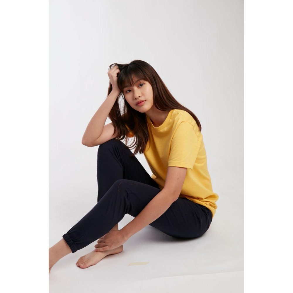 เสื้อยืดสีพื้น คอกลม Superbirds - เหลือง เสื้อยืดสีพื้น คอกลม Superbirds - เหลือง