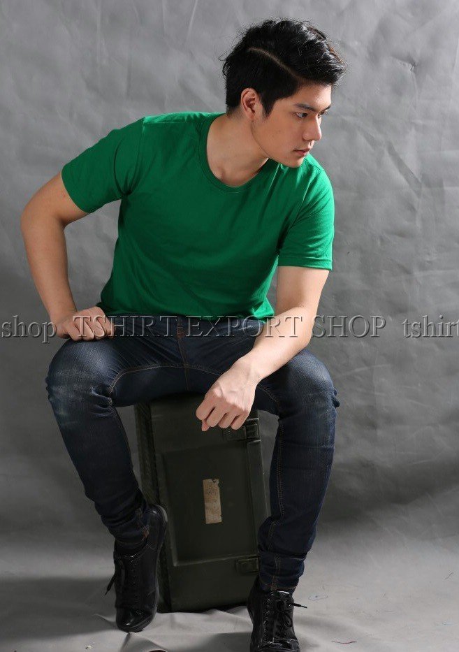 t-shirt export เสื้อยืดแฟชั่น ผู้หญิง T-Shirt คอกลม สีเหลือง