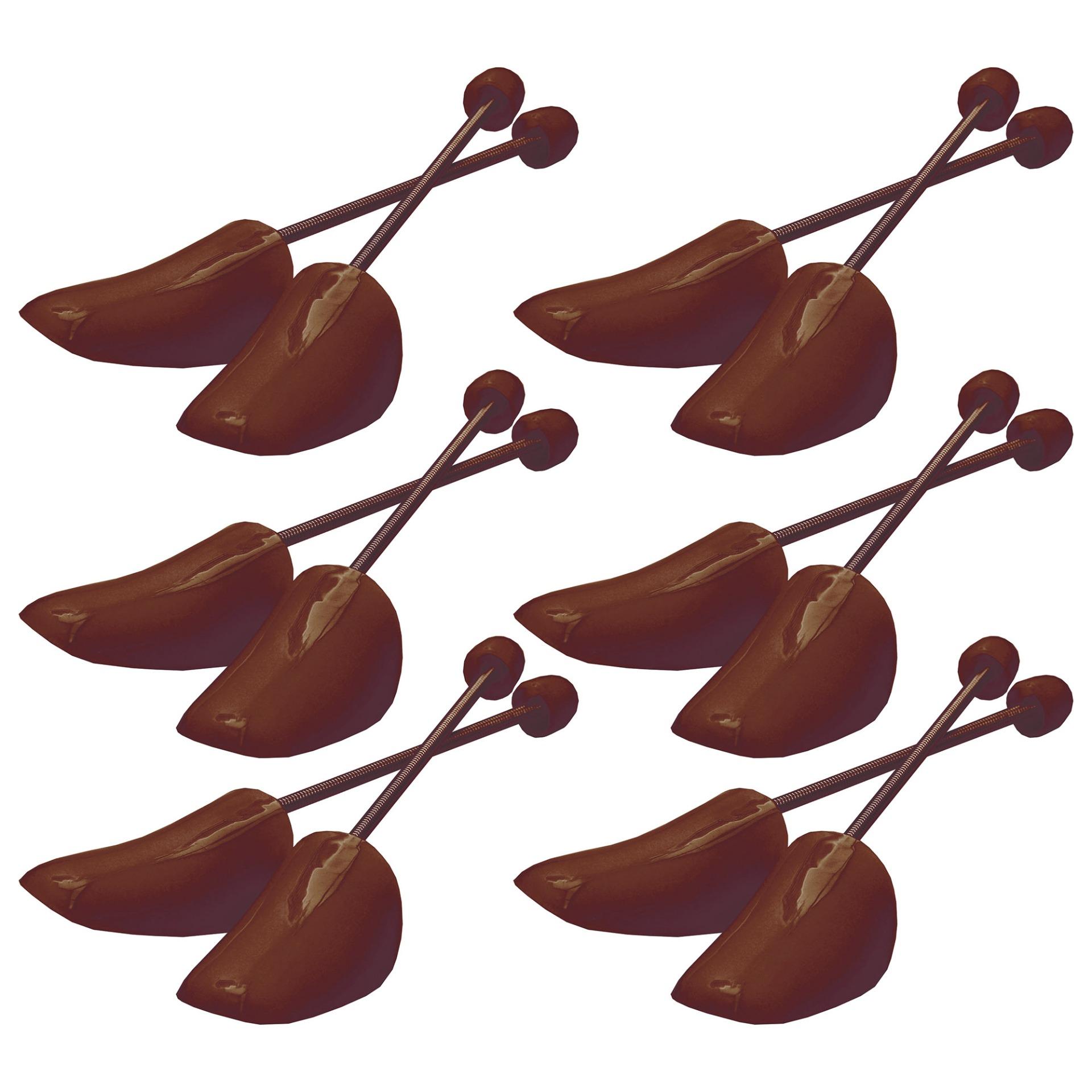 ที่ดันทรงรองเท้า ดันทรงรองเท้า รักษาทรงรองเท้า 6 คู่ สีน้ำตาล / shoe tree shoe shaper shoe stretcher ที่ดันทรงรองเท้า ดันทรงรองเท้า รักษาทรงรองเท้า 6 คู่ สีน้ำตาล / shoe tree shoe shaper shoe stretcher