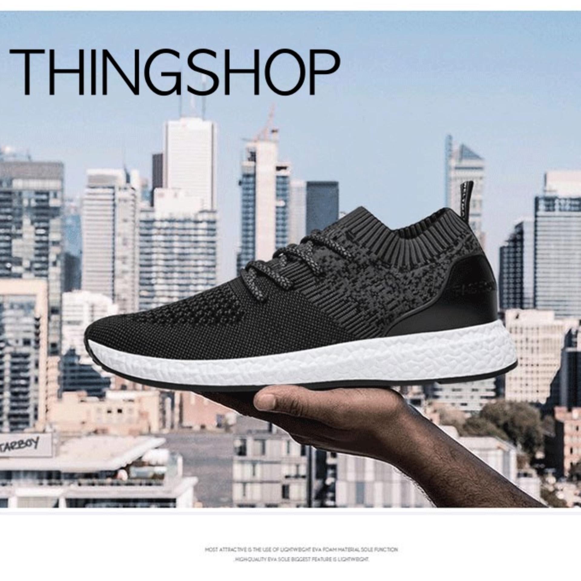 THINGSHOP รองเท้าผ้าใบผู้ชาย สไตล์ สปอร์ต นุ่มสบาย สไตล์แบรนด์ดัง THINGSHOP รองเท้าผ้าใบผู้ชาย สไตล์ สปอร์ต นุ่มสบาย สไตล์แบรนด์ดัง