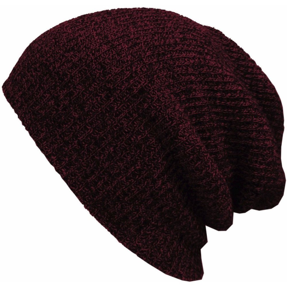 Unisex ถักผ้าฝ้ายหมวกทรงถุงหมวกโครเชต์เดินใหญ่พิเศษหมวกกะโหลกศีรษะอุ่น Toucas Caps