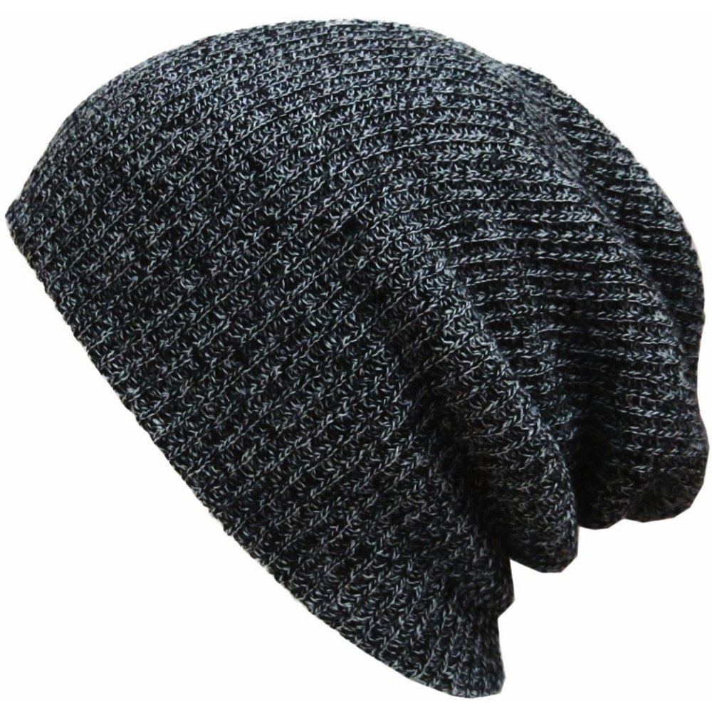 Unisex ถักผ้าฝ้ายหมวกทรงถุงหมวกโครเชต์เดินใหญ่พิเศษหมวกกะโหลกศีรษะอุ่น Toucas Caps