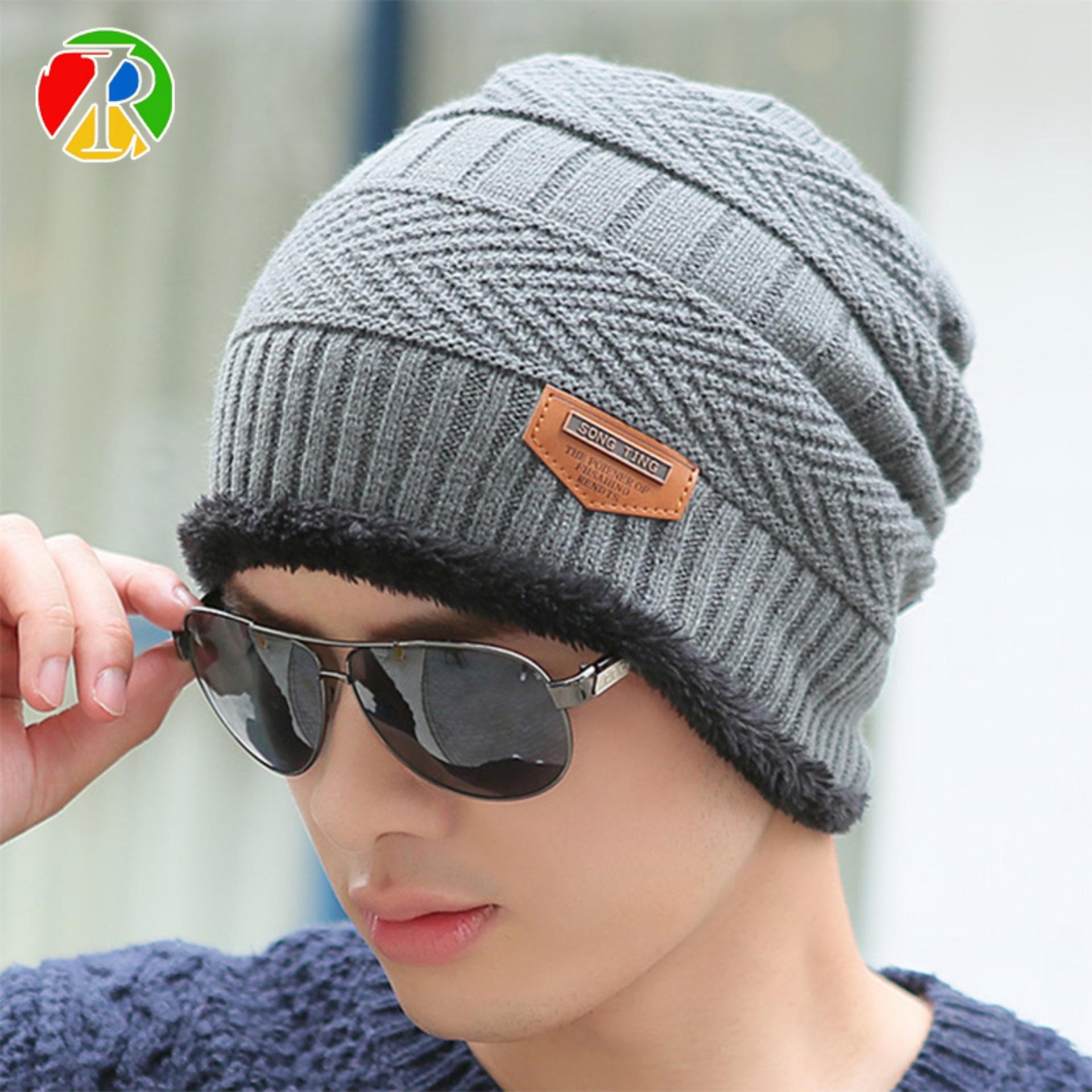 หมวกไหมพรม Winter Hat Knit Scarf Cap Winter Hats for Men/Women DT16131 1 ใบ หมวกไหมพรม Winter Hat Knit Scarf Cap Winter Hats for Men/Women DT16131 1 ใบ