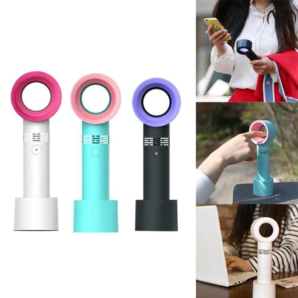 พัดลมไร้ใบแบบพกพาขนาดเล็กชาร์จ USB ใบ้มือถือลมขนาดใหญ่เงียบ F XDO พัดลมไร้ใบแบบพกพาขนาดเล็กชาร์จ USB ใบ้มือถือลมขนาดใหญ่เงียบ F XDO