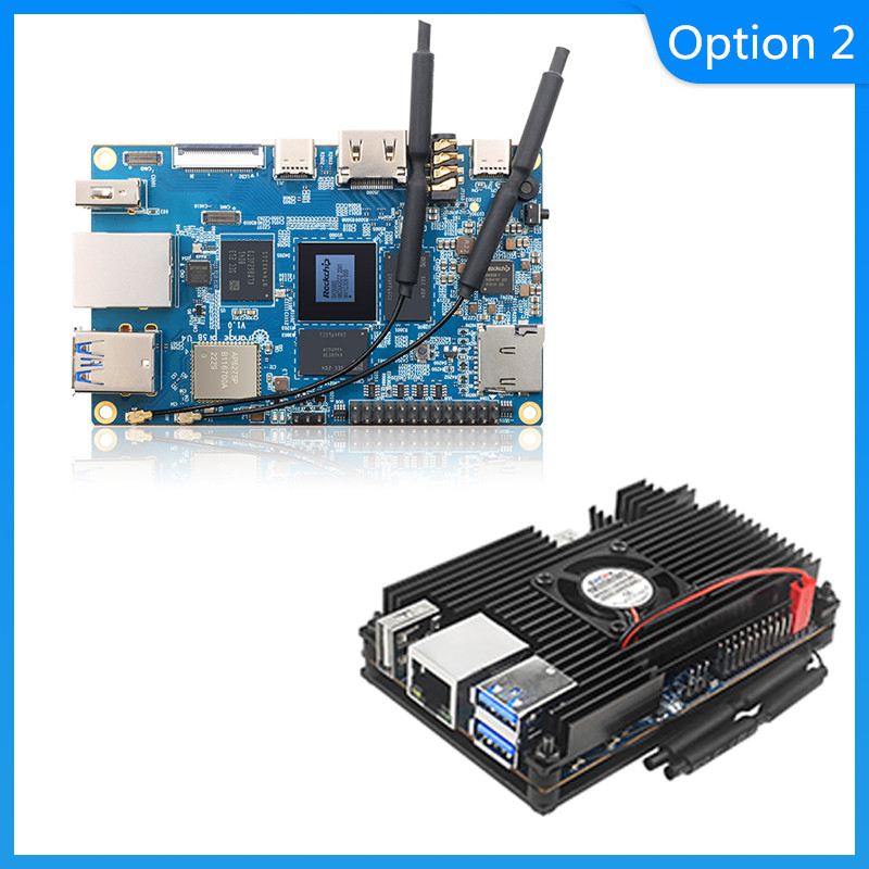 Orange Pi B Gb Ram Gb Emmc Bit Rockchip Rk S Dual Band On