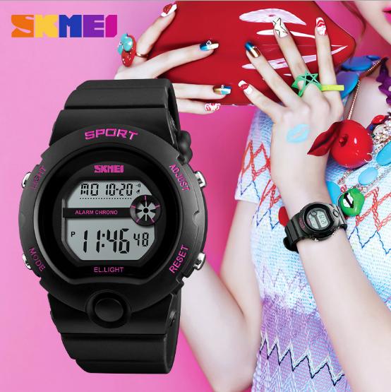 SKMEI 1334 (จัดส่งในไทย ของแท้ 100% พร้อมกล่องใบรับประกันครบเซ็ท) นาฬิกาข้อมือผู้หญิง มัลติฟังชั่น สายเรซิน รุ่น SK-1334 SKMEI 1334 (จัดส่งในไทย ของแท้ 100% พร้อมกล่องใบรับประกันครบเซ็ท) นาฬิกาข้อมือผู้หญิง มัลติฟังชั่น สายเรซิน รุ่น SK-1334