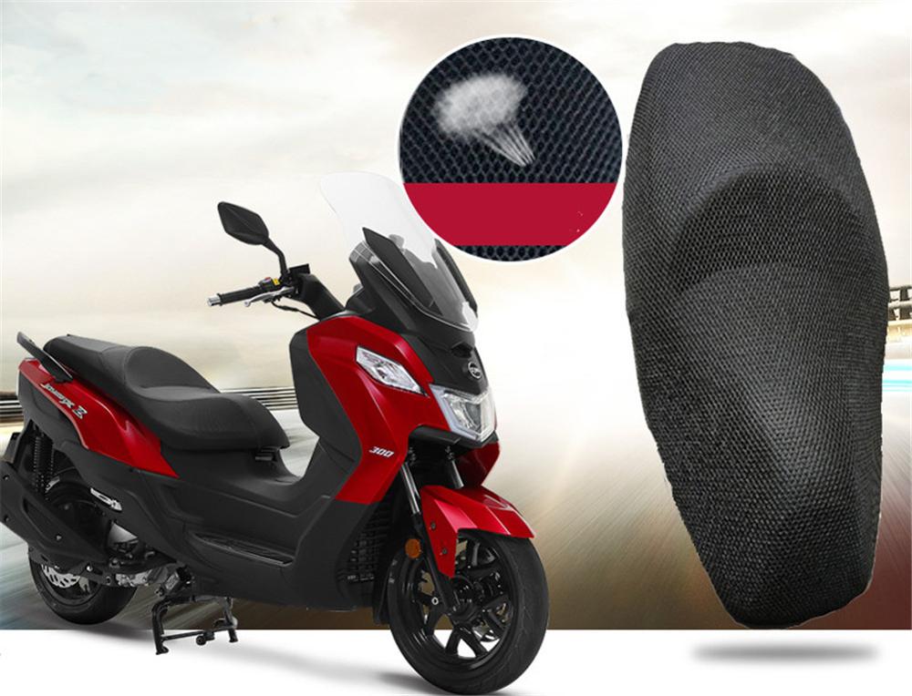 For SYM JoymaxZ300 Joymax Z300 Motorcycle Seat Cushion Cover Net 3D