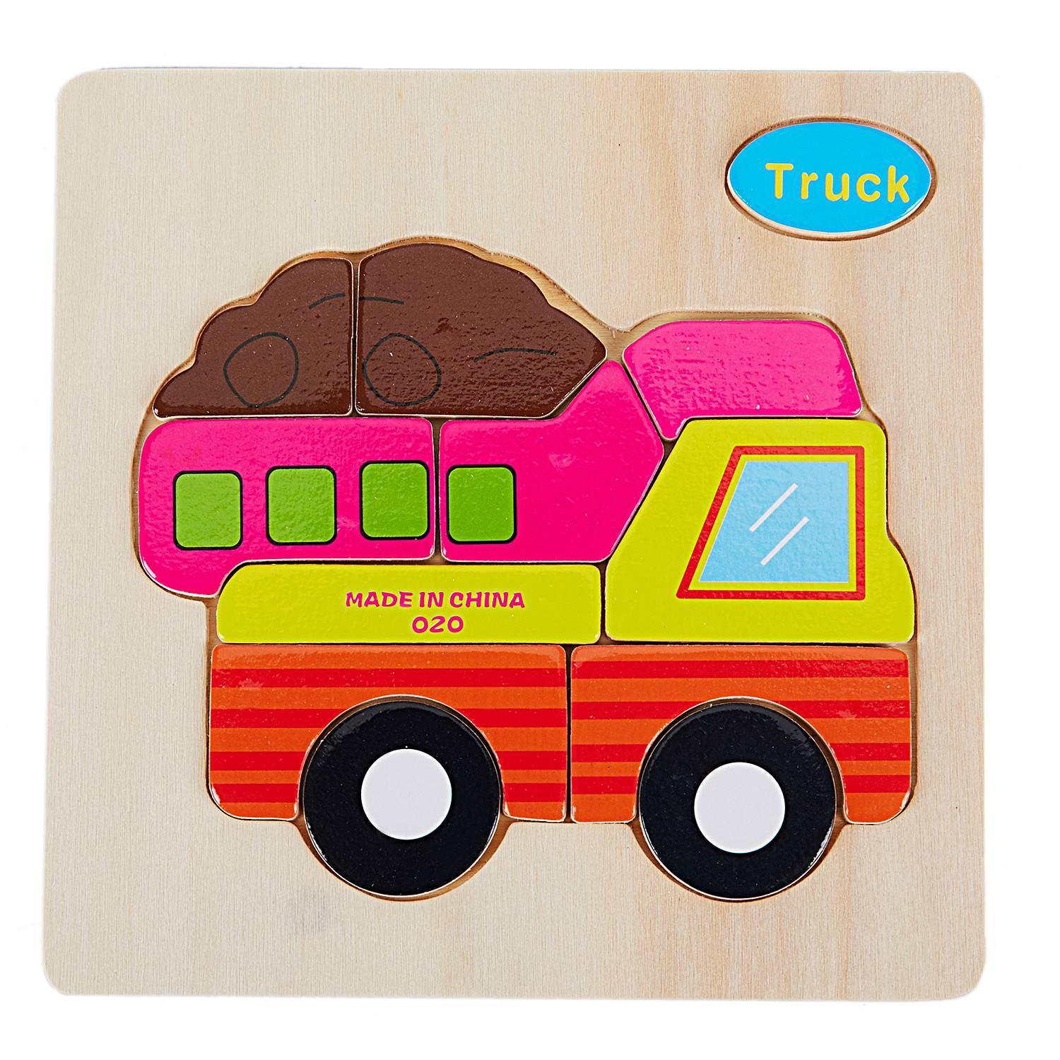 3D Wooden Puzzle Jigsaw Toys For Children Wood 3d Cartoon Animal Puzzles Intelligence Kids Early Educational Toys for children Truck 3D Wooden Puzzle Jigsaw Toys For Children Wood 3d Cartoon Animal Puzzles Intelligence Kids Early Educational Toys for children Truck