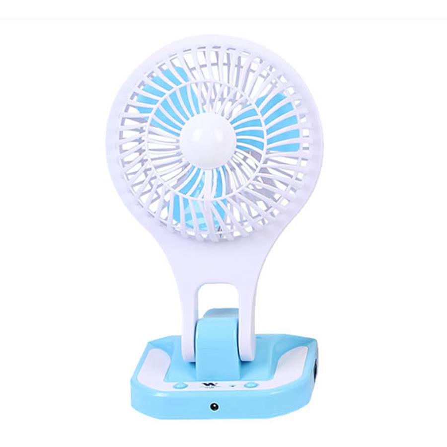 Ezbuy พัดลมตั้งโต๊ะ พัดลมพกพา พร้อมไฟ LED ปรับความสว่างได้ 2 ระดับ พัดลมตั้งโต๊ะมินิ รุ่น 5588 W Ezbuy พัดลมตั้งโต๊ะ พัดลมพกพา พร้อมไฟ LED ปรับความสว่างได้ 2 ระดับ พัดลมตั้งโต๊ะมินิ รุ่น 5588 W
