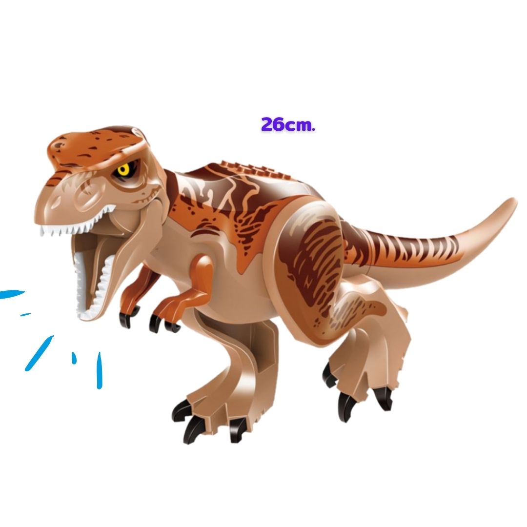 XXZ Shop จัดส่งที่รวดเร็ว good ToyNamusเลโก้ไดโนเสาร์ ตัวใหญ่ขนาดความสูง 26cm. หลายสายพันธุ์ อินโดมินัสเร็กซ์ ไทโนโซรัสเร็กซ์. คาโนทูรัส.อินโดแร็พเตอร์ ไทเซอราท๊อป