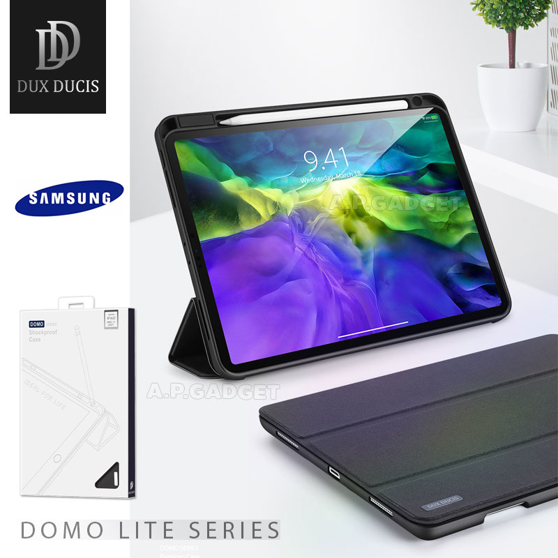 Trifold Case เคสฝาพบ DUX DUCIS Domo Series Samsung Galaxy Tab S6