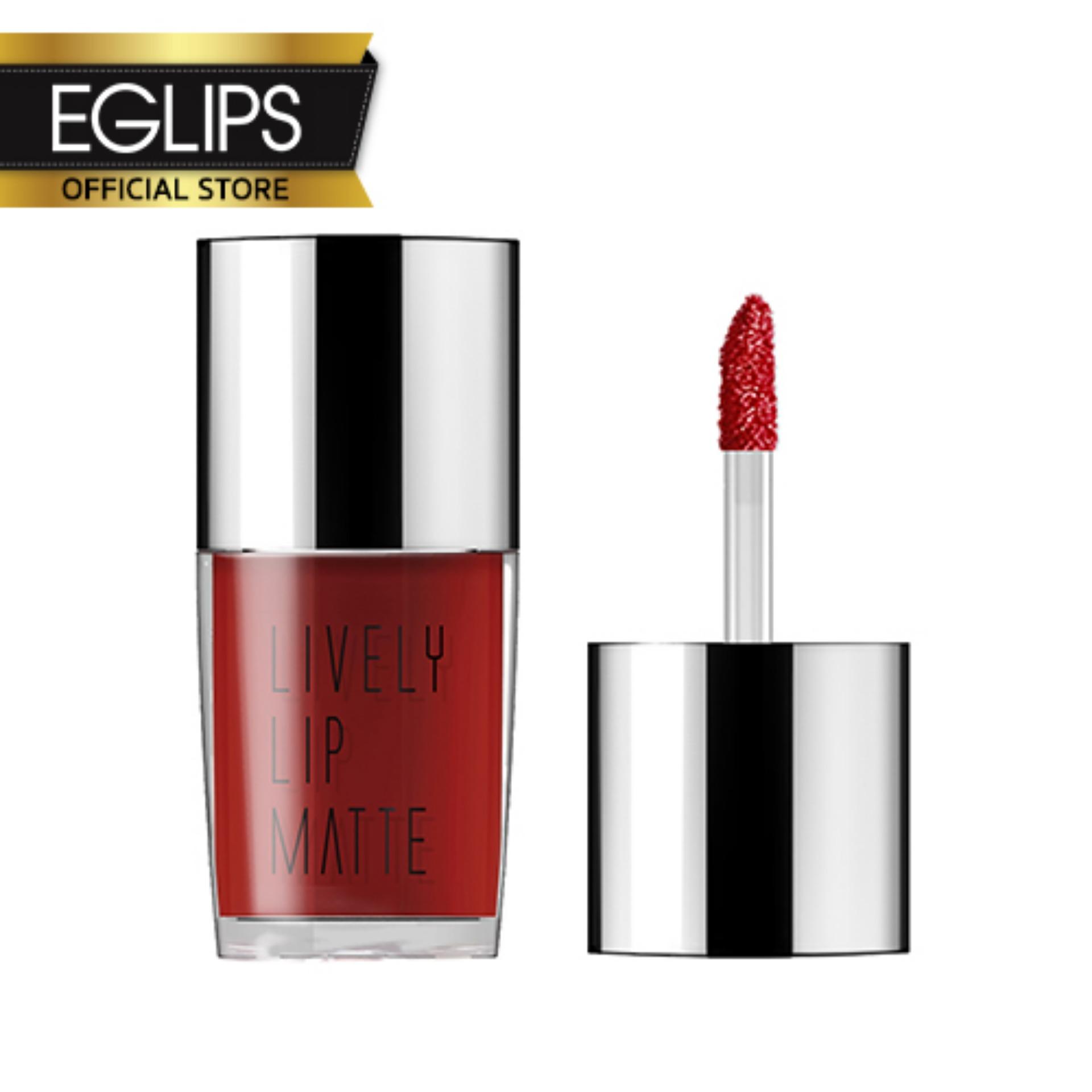 Eglips Lively Lip Matte - LM004 Red Jazz Matte Eglips Lively Lip Matte - LM004 Red Jazz Matte