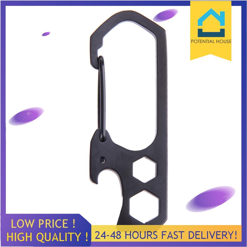 Mountaineering Buckle Tool Pry Key Chain Screwdriver Stainless Steel Bar Mountaineering Buckle Tool Pry Key Chain Screwdriver Stainless Steel Bar